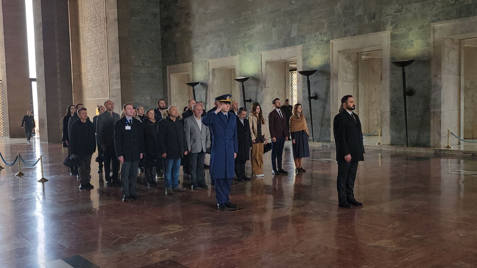 “ADO 21. dönem kurulları olarak Anıtkabir’deydik” fotoğraf galerisi, 4. fotoğraf
