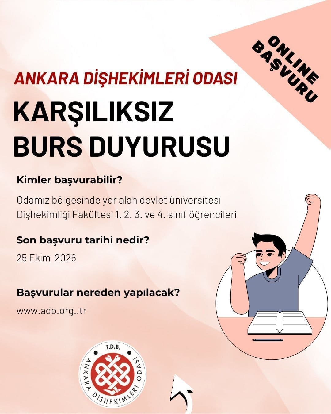 “2026 yılı ADO burs duyurusu” görseli