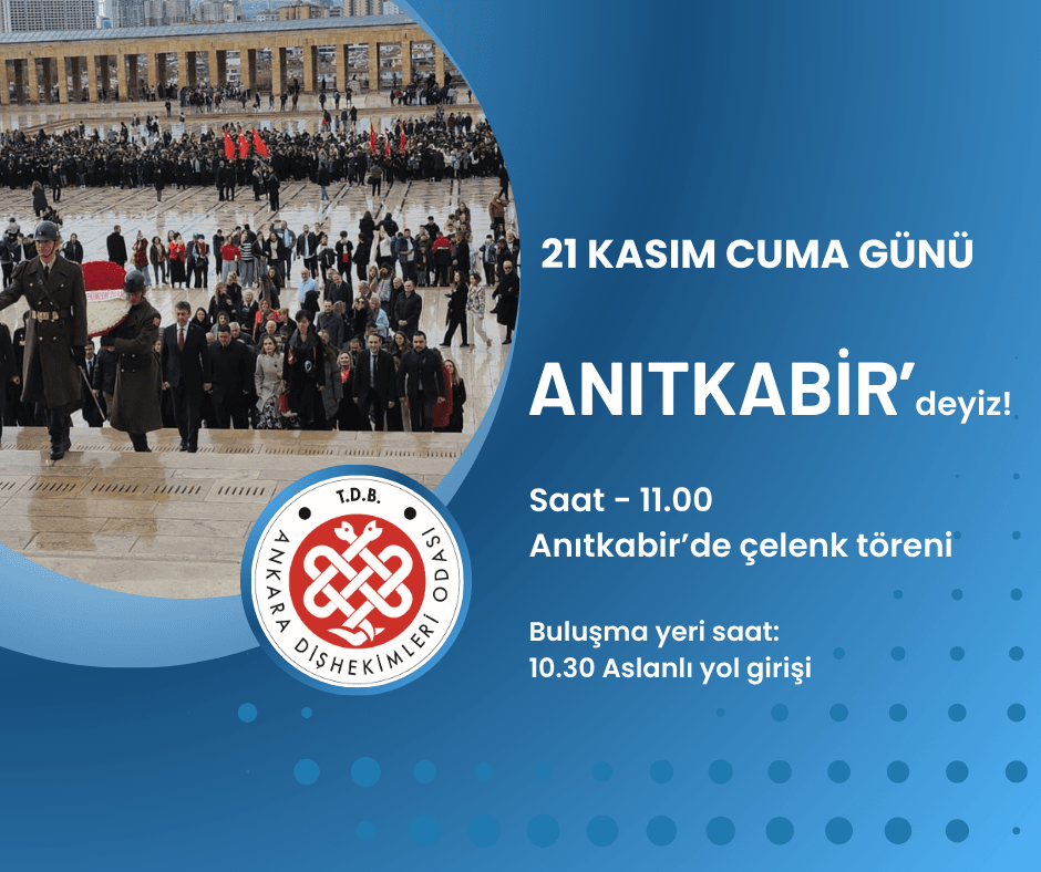 “21 Kasım 2025 Cuma günü Anıtkabir'deyiz” görseli