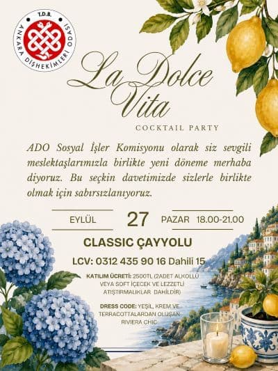 “Yeni döneme merhaba partisine davet” görseli