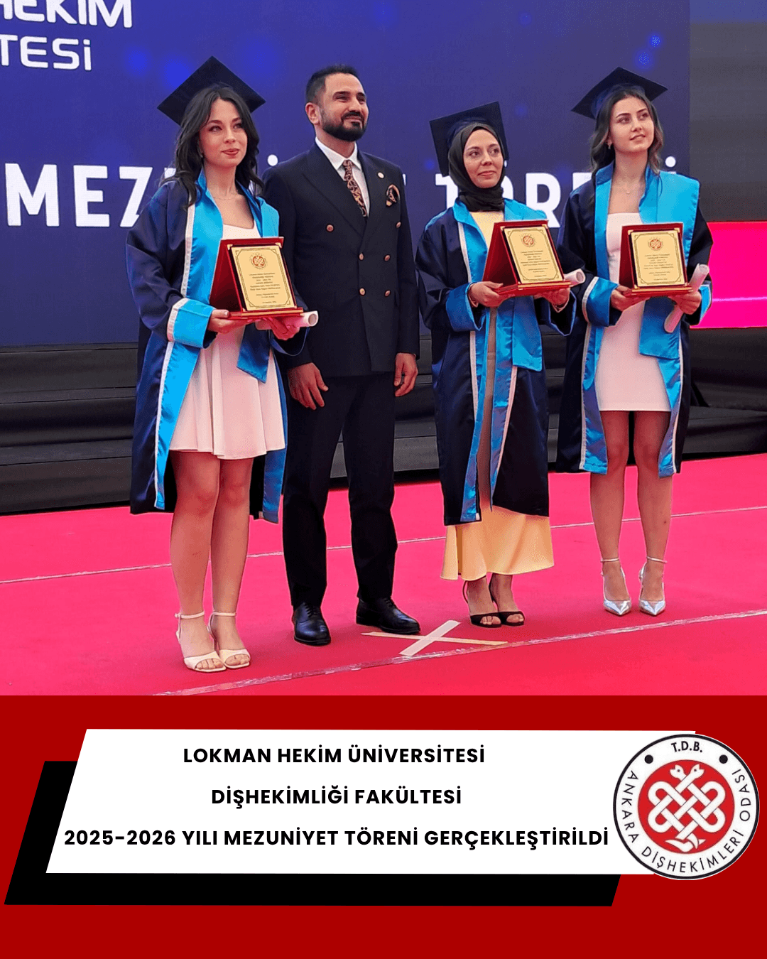 “Lokman hekim üniversitesi dişhekimliği fakültesi 2025 - 2026 eğitim-öğretim yılı mezuniyet töreni gerçekleştirildi” görseli