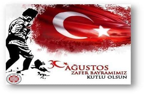“30 Ağustos zafer bayramımız kutlu olsun” görseli
