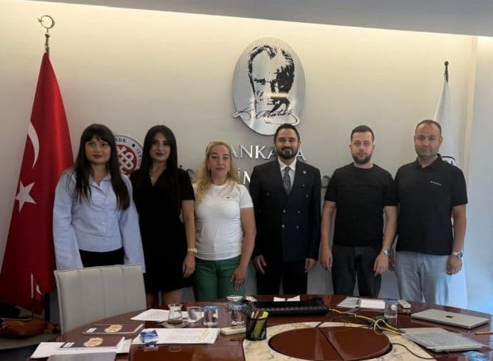 “ABB sağlık işleri dairesi başkanlığı odamızı ziyaret etti” görseli
