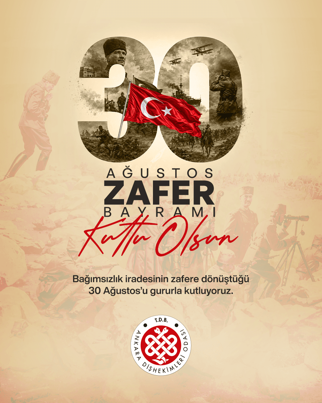 “30 Ağustos zafer bayramı kutlu olsun - 2026” görseli