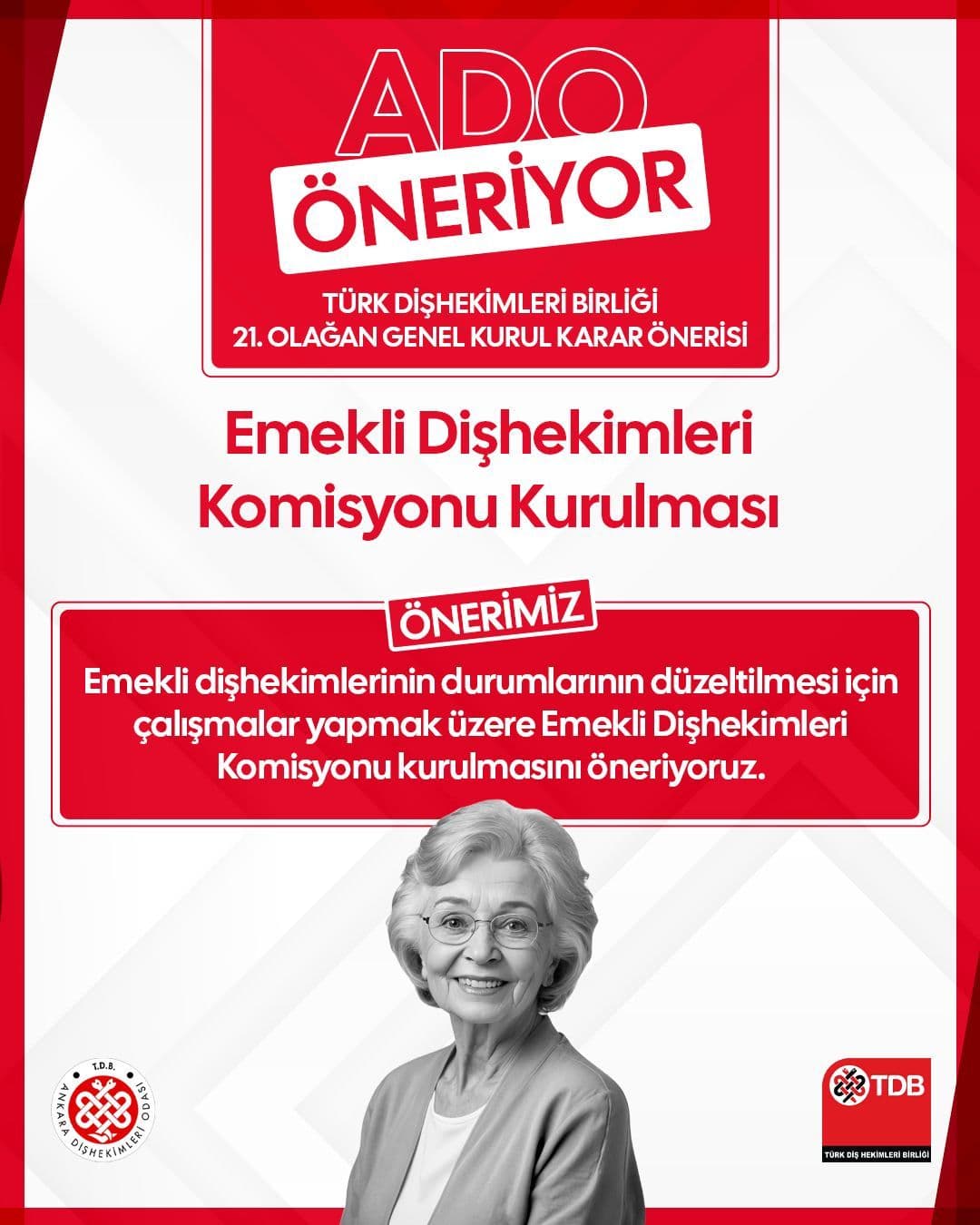 “ADO öneriyor - emekli meslektaşlarımız için” görseli