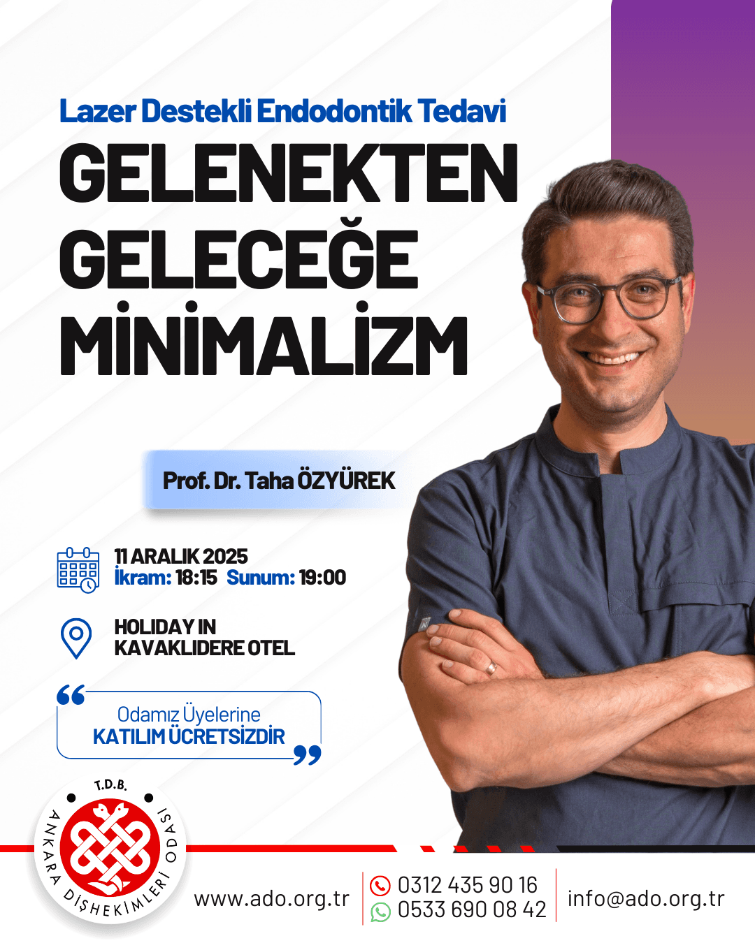 “Lazer destekli endodontik tedavi : Gelenekten geleceğe minimalizm” görseli