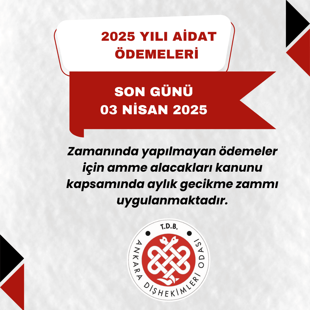 “2025 yılı aidat ödemeleri hk.” görseli