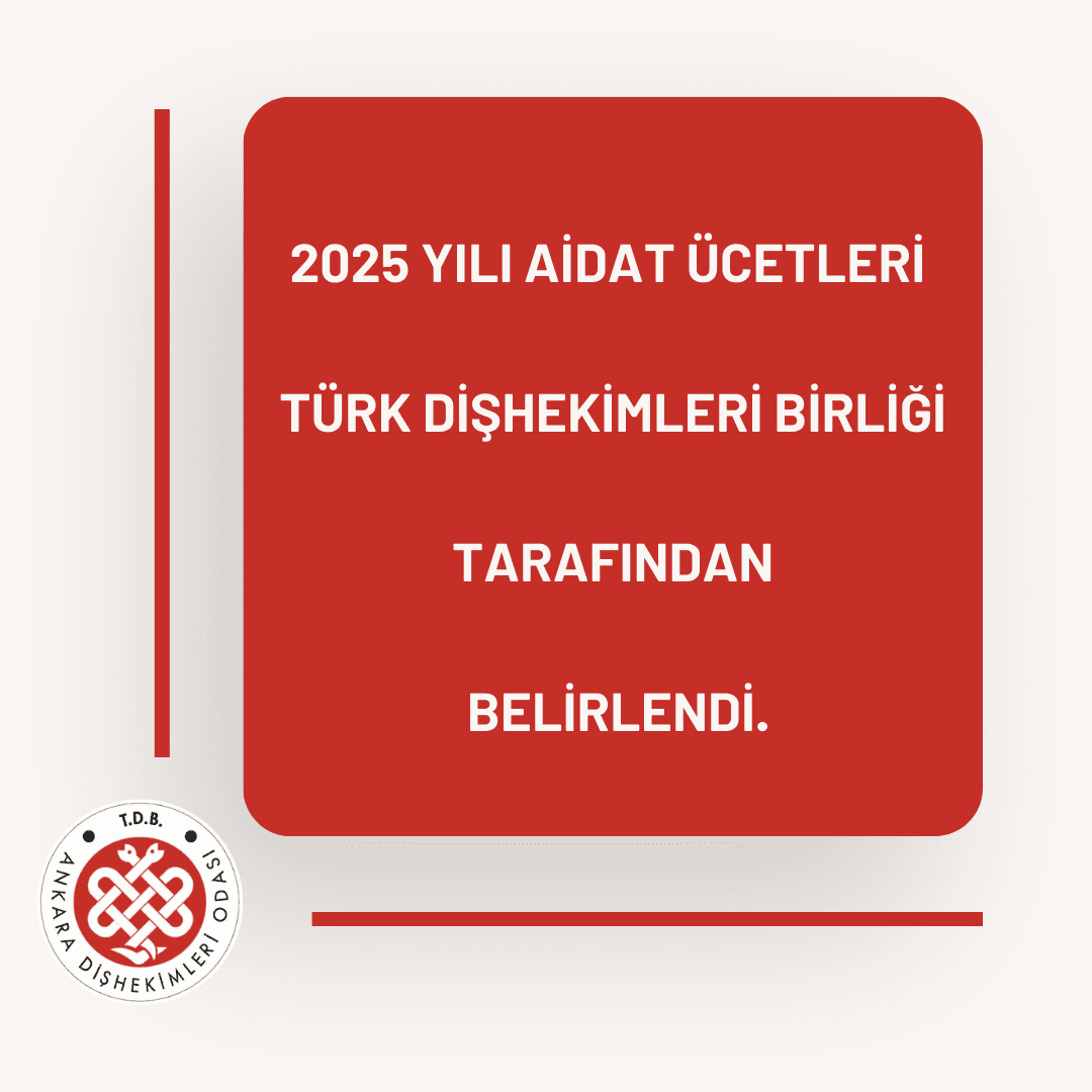 “2025 yılı oda aidatları belirlendi” görseli