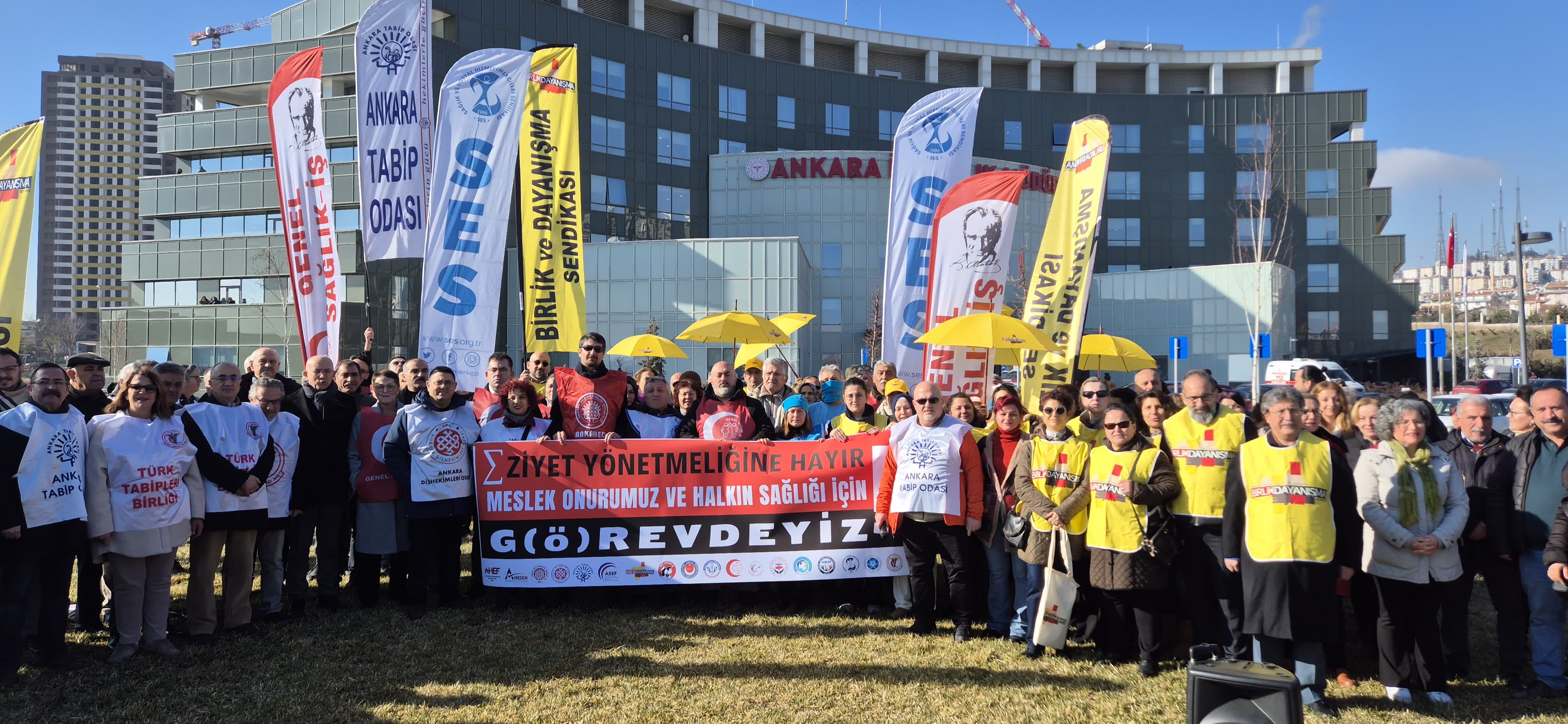 “Halkın Sağlık Hakkı İçin Mücadeleye Devam Ediyoruz!” görseli