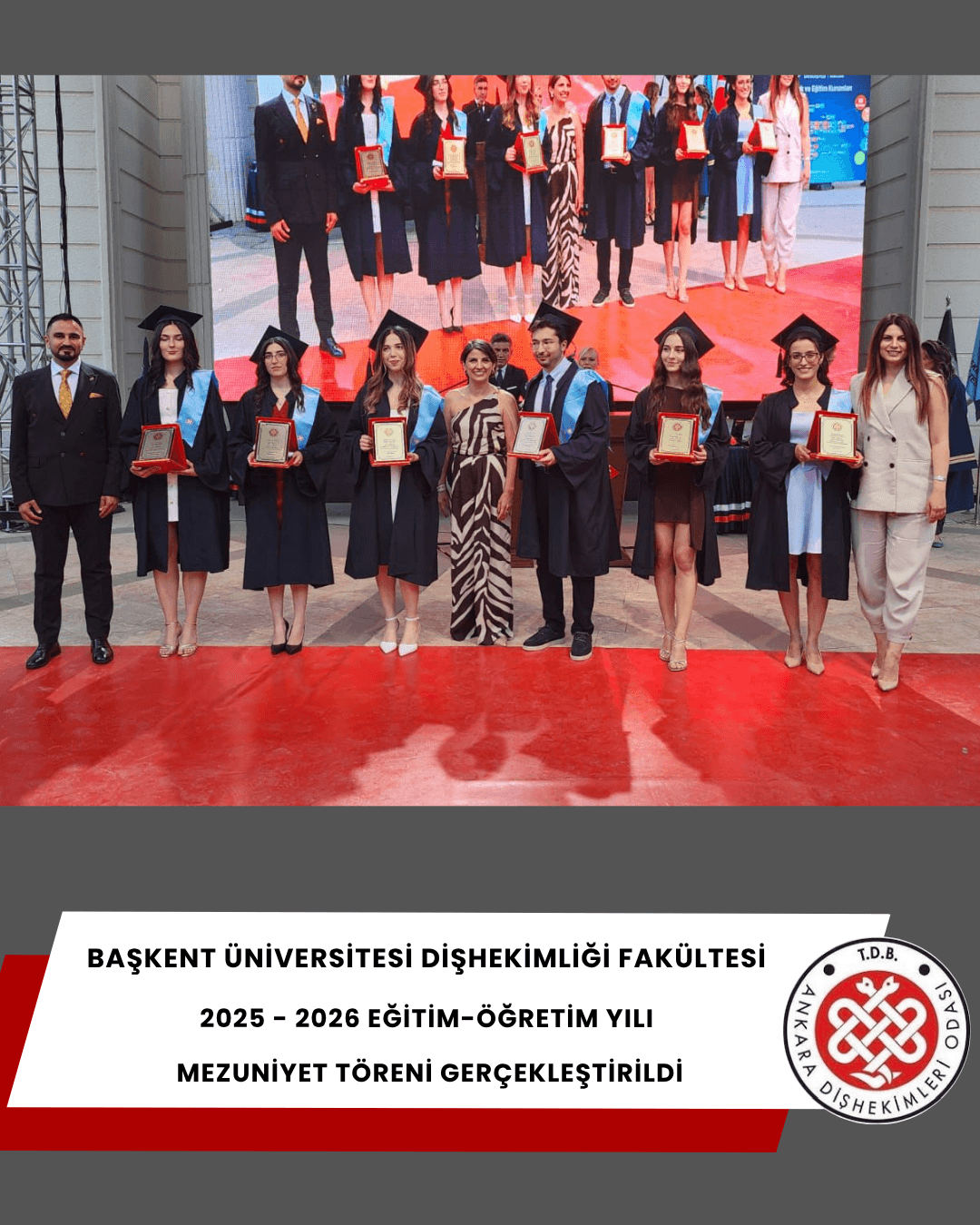 “Başkent üniversitesi diş hekimliği fakültesi 2025–2026 eğitim-öğretim yılı mezuniyet töreni gerçekleştirildi” görseli