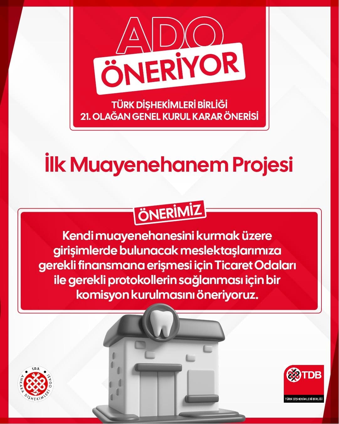 “ADO öneriyor / ilk muayenehanem projesi” görseli
