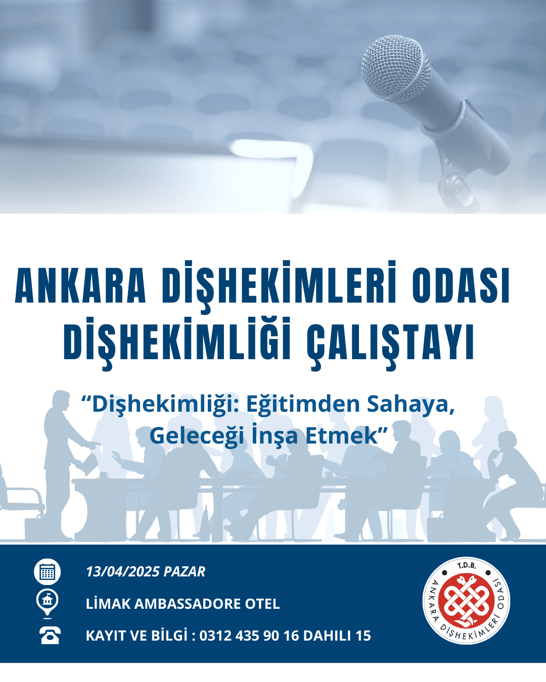 “Ankara dişhekimleri odası dişhekimliği çalıştayı” görseli