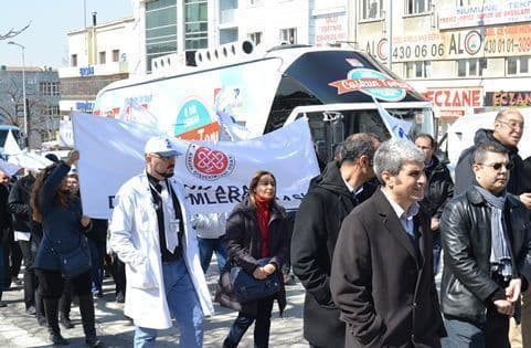 “Katil vaaaar, hırsız vaaaar, sağlık yok konulu ortak basın açıklaması” görseli