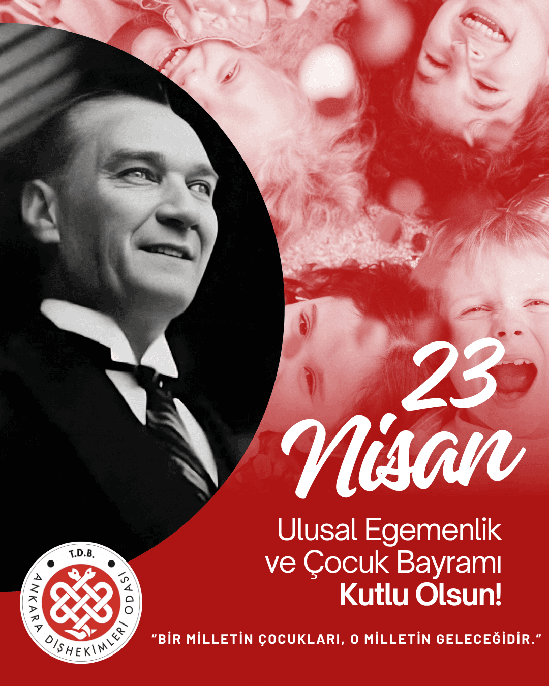 “23 Nisan ulusal egemenlik ve çocuk bayramı kutlu olsun.-2026” görseli