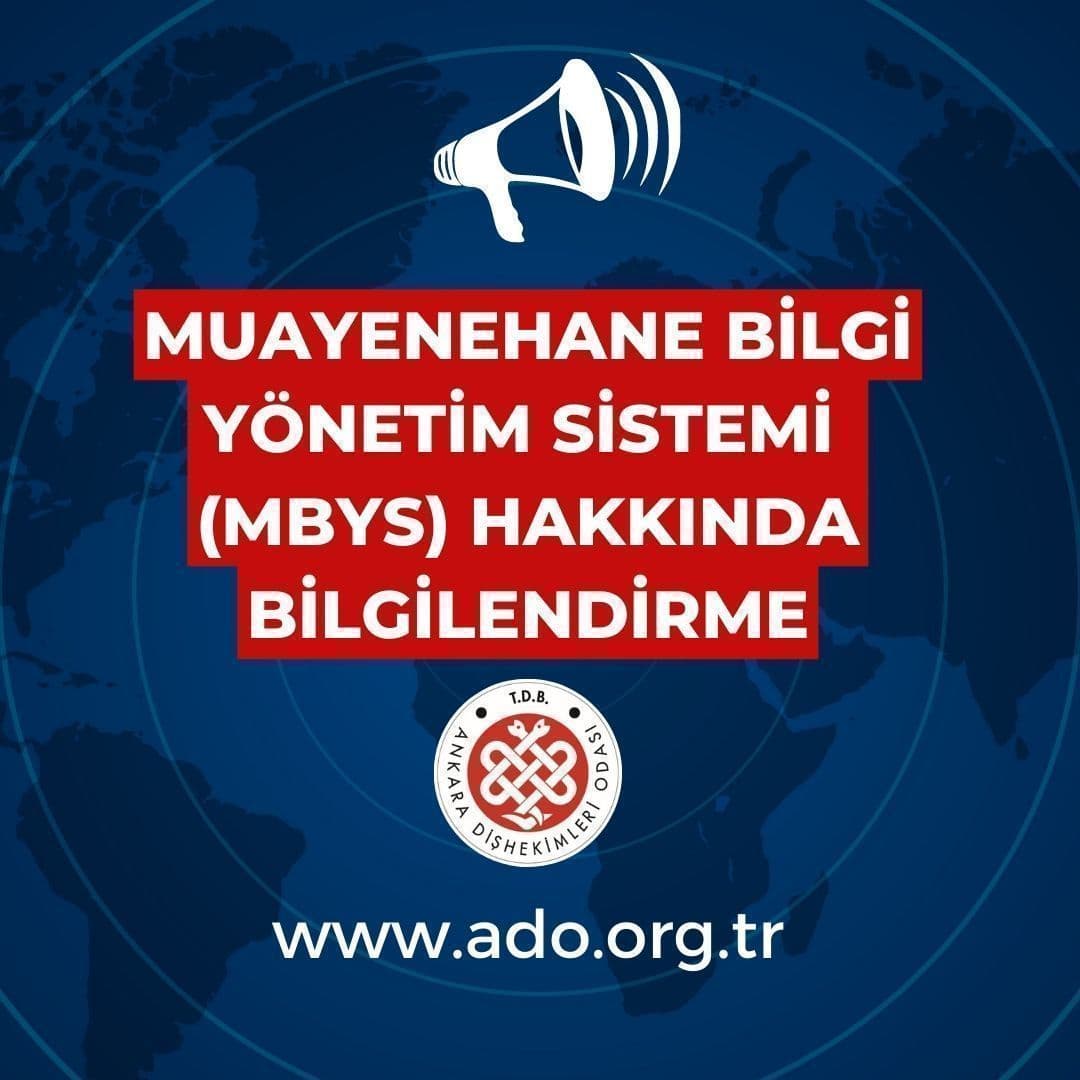 “Muayenehane bilgi yönetim sistemi (MBYS) hakkında bilgilendirme” görseli