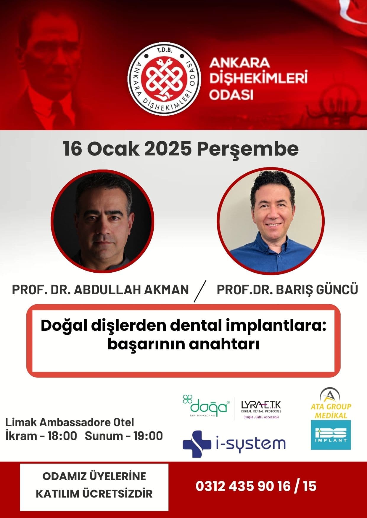 “Doğal dişlerden dental implantlara: Başarının anahtarı” görseli