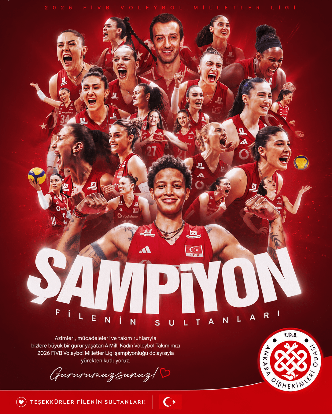 “Şampiyon filenin sultanları” görseli