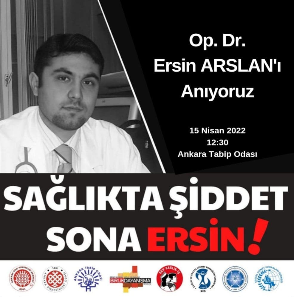 “Sağlıkta şiddetle mücadele günü” görseli
