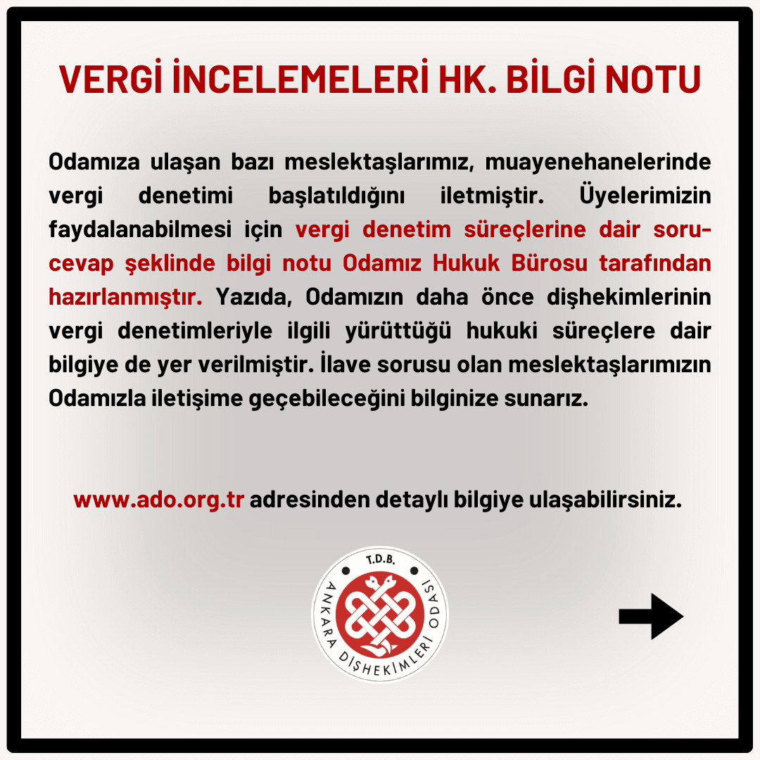 “Vergi incelemeleri hakkında bilgi notu” görseli