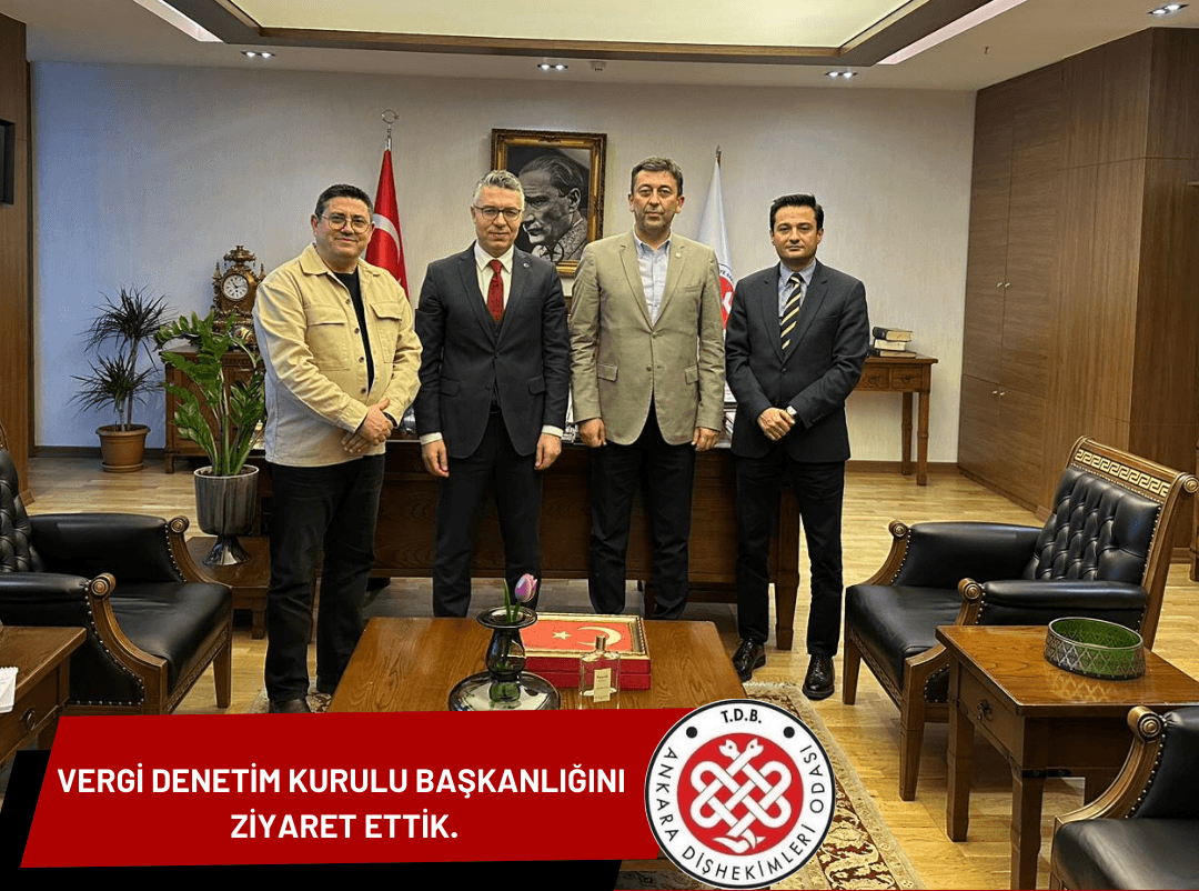 “Vergi denetim kurulu başkanlığını ziyaret ettik.” görseli