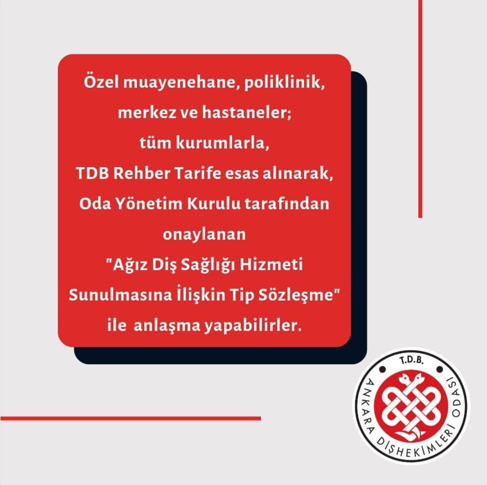 “Kurum anlaşmaları oda onaylı tip sözleşme ile yapılabilir” görseli