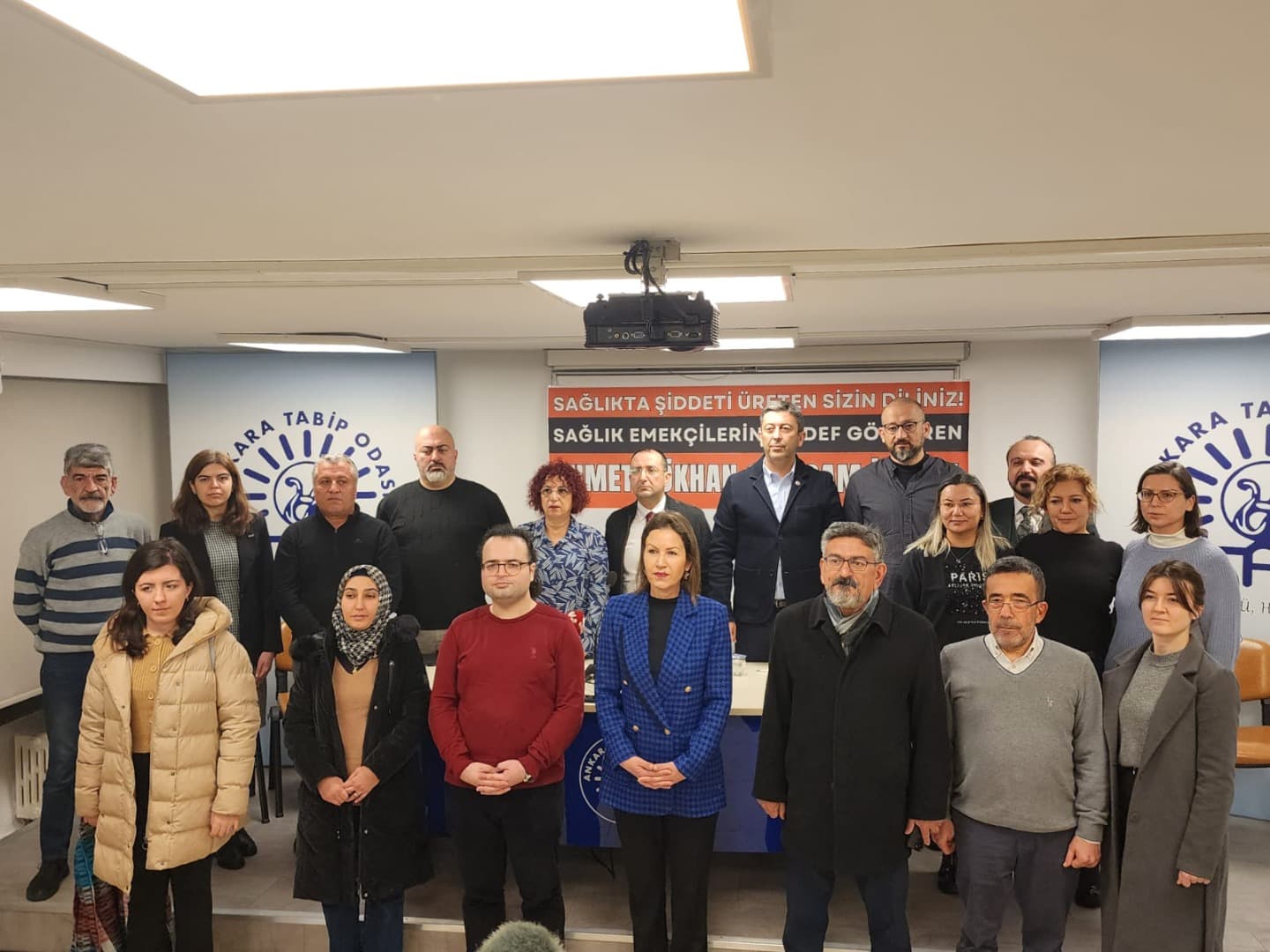 “Sağlıkta Şiddeti Üreten Sizin Dilinizdir! - 18.02.2025 TARİHLİ BASIN AÇIKLAMASI” fotoğraf galerisi, 1. fotoğraf