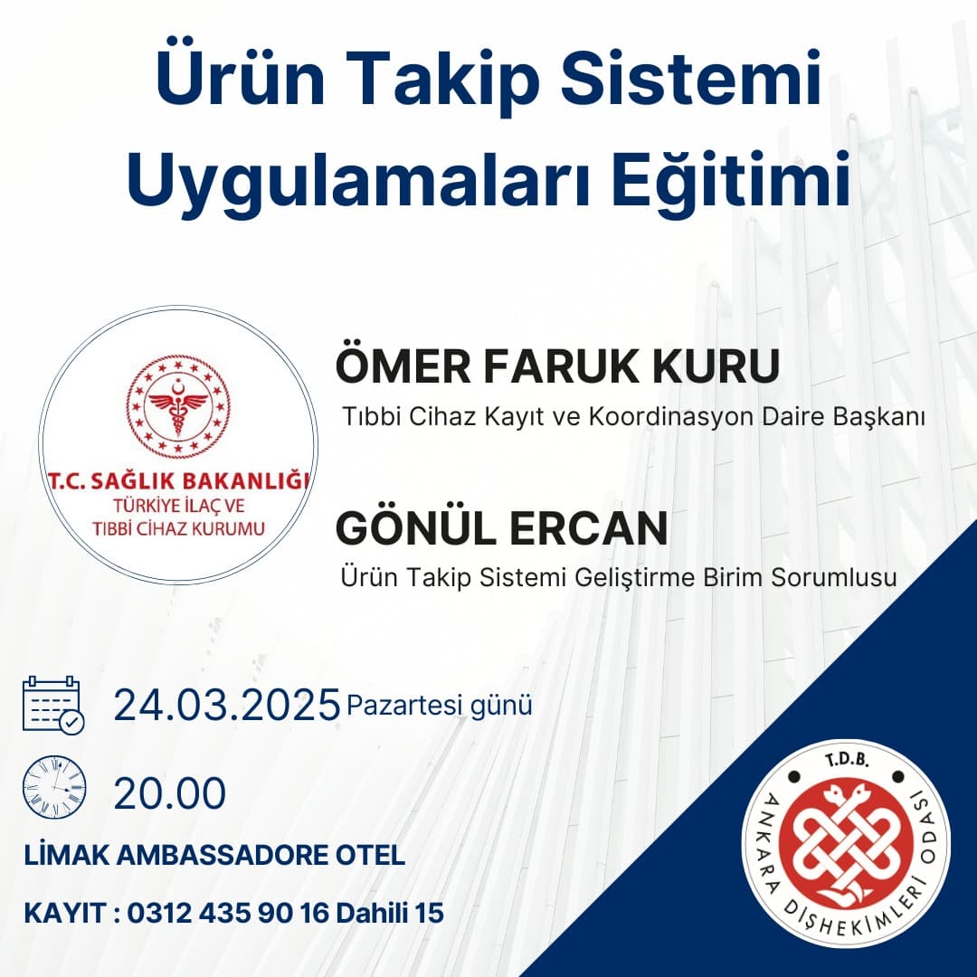 “24 Mart 2025 - ürün takip sistemi uygulamaları eğitimi” görseli