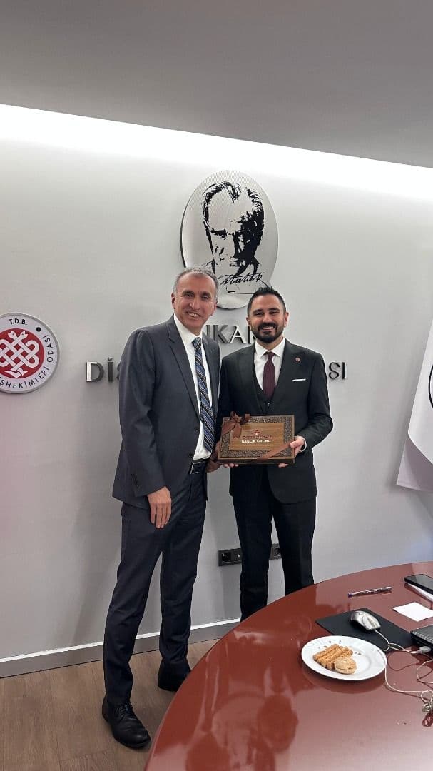 “Özel ortadoğu hastanesi yönetim kurulu odamızı ziyaret etti” fotoğraf galerisi, 1. fotoğraf